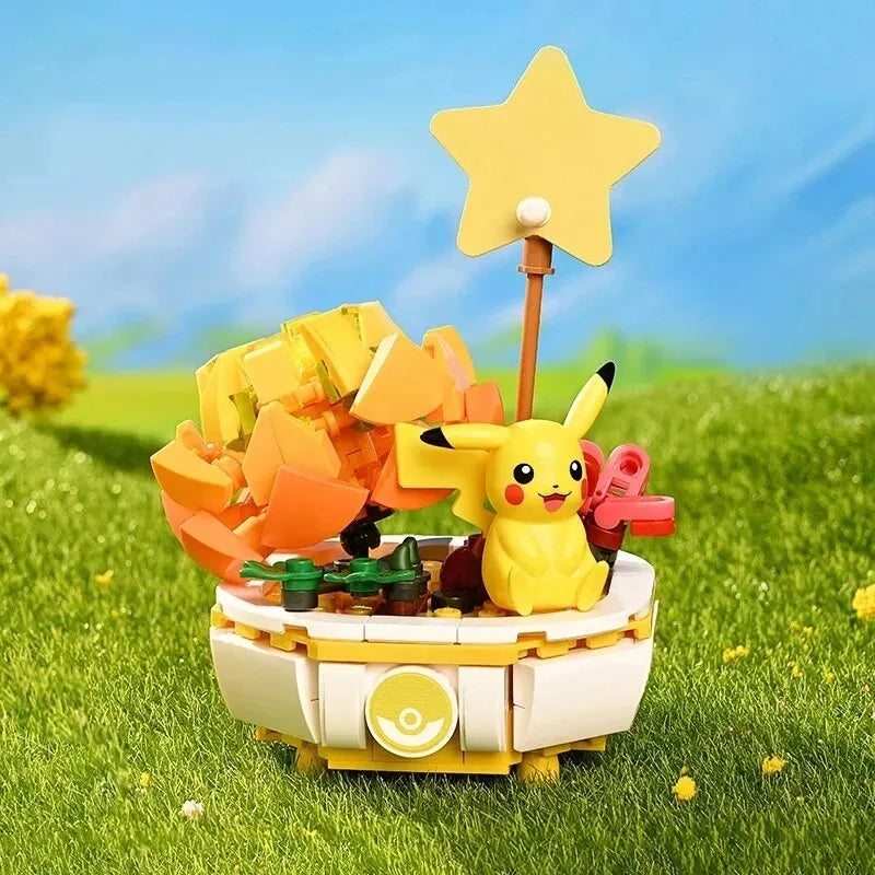 Pokémon Bloco de Montar 2 Compatível com LEGO
