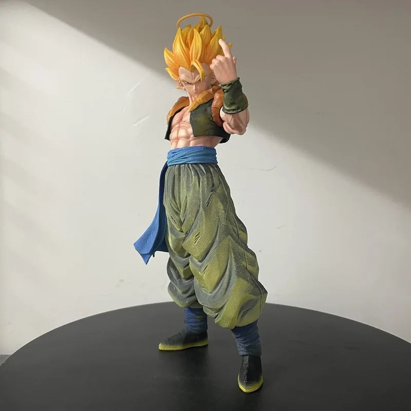 Estátua Dragon Ball Z – Gogeta Super Saiyajin (33 cm) | Figura PVC de Coleção 1/12
