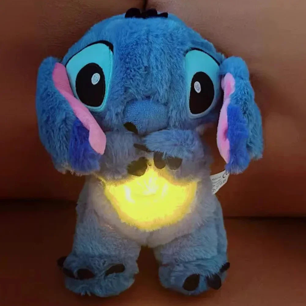 Pelúcia Stitch Musical com Luz e Respiração - Disney