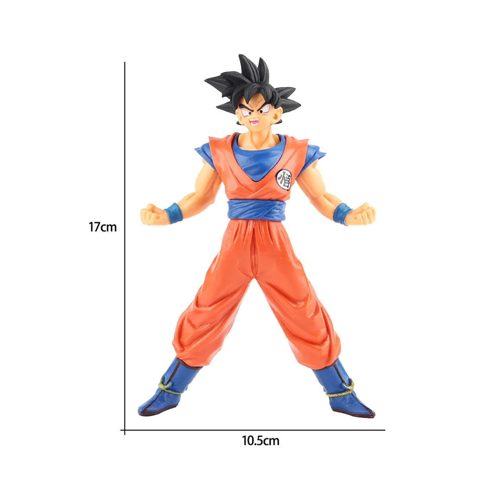 Action Figure Dragon Ball Z – Super Saiyan Goku, Broly e Vegeta