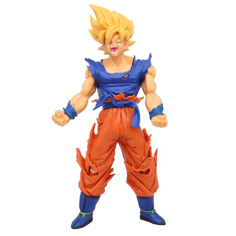 Action Figure Dragon Ball Z – Super Saiyan Goku, Broly e Vegeta