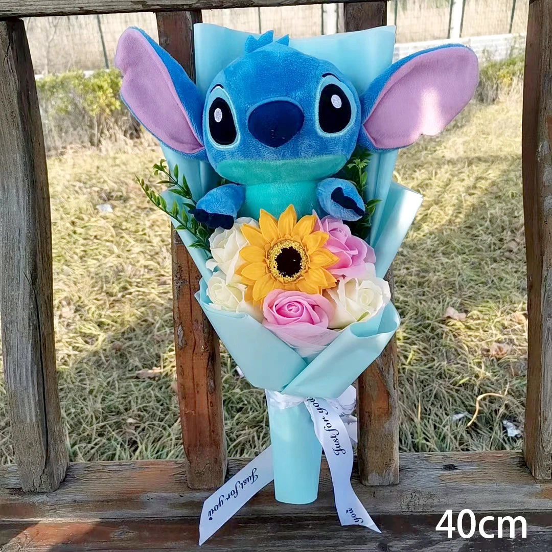 Buquê de Pelúcia Stitch - Presente Especial