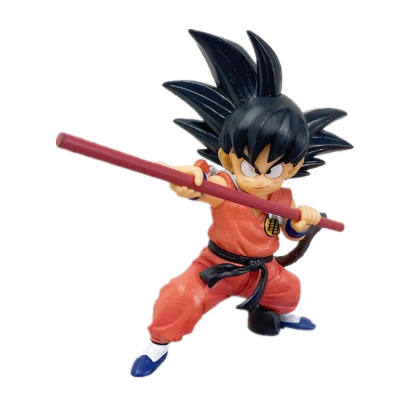 Estátua Dragon Ball – Son Goku Criança (14 cm) | Figura PVC de Coleção