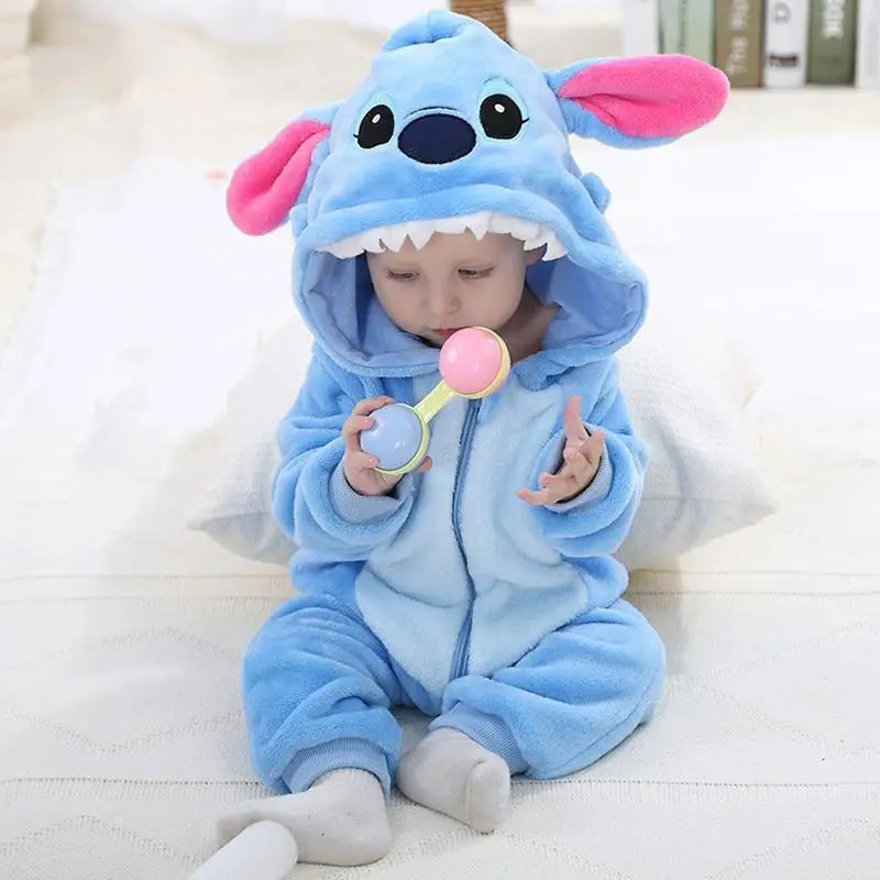 Pijama Macacão Infantil Stitch Disney – Lilo & Stitch
