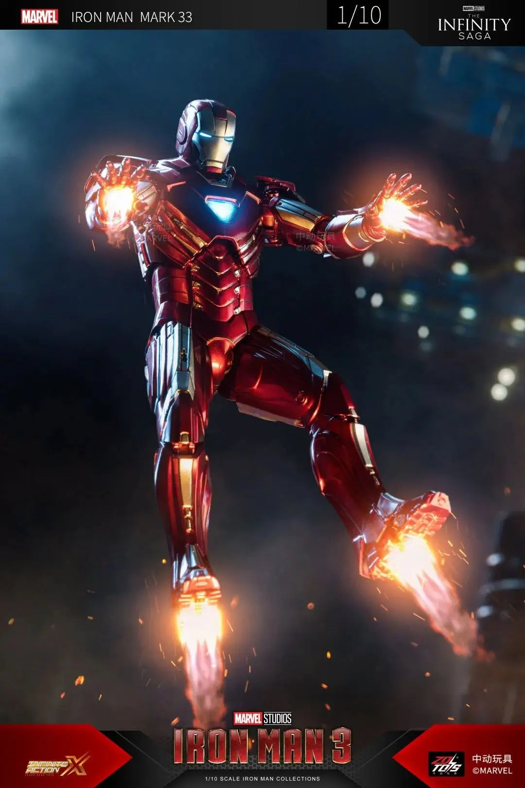 Original Iron Man MK30 | Blue Steel | Iron Patriot MK3 | War Machine