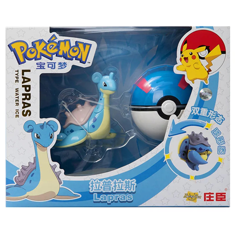 Action Figure Pokémon - Charizard, Pikachu, Gyarados e Mais + Pokébola