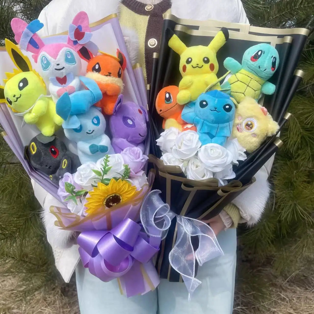 Buquê de Pelúcias Pokémon