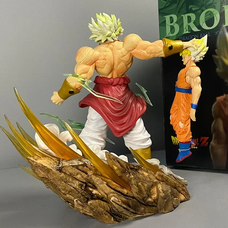 Action Figure Dragon Ball Z – Broly vs. Super Saiyan Goku