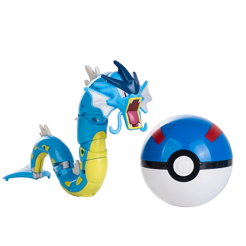 Action Figure Pokémon - Charizard, Pikachu, Gyarados e Mais + Pokébola