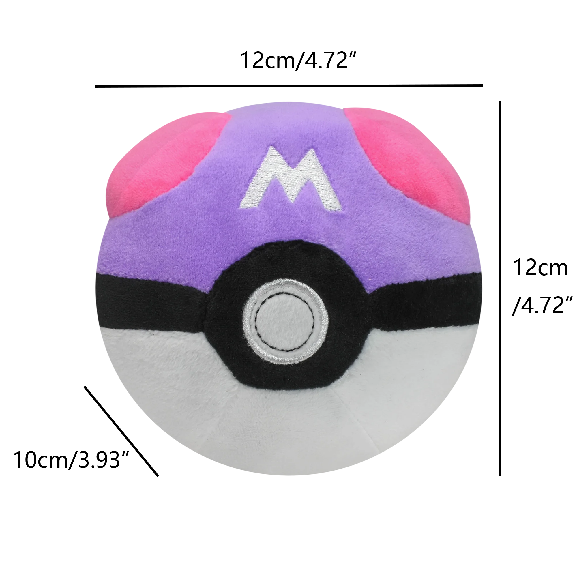 Poké Ball Plush – Master Ball, Great Ball, Ultra Ball!