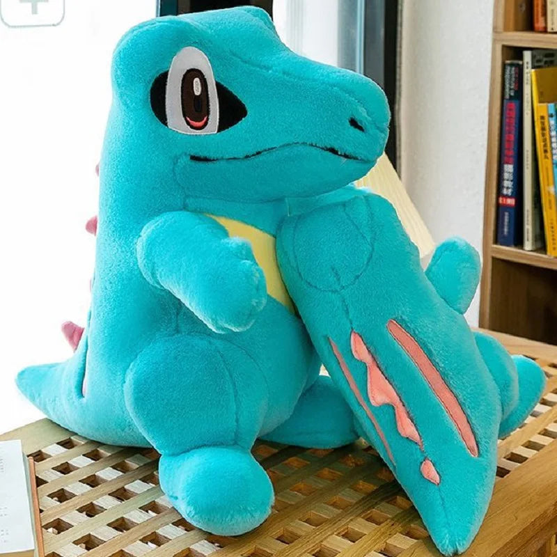 Pelúcia Pokémon Totodile - Tamanhos grandes