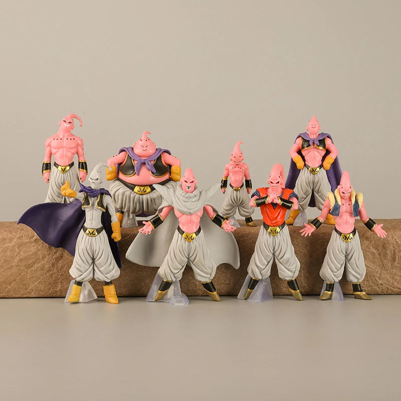Action Figure Dragon Ball Majin Boo coleção completa