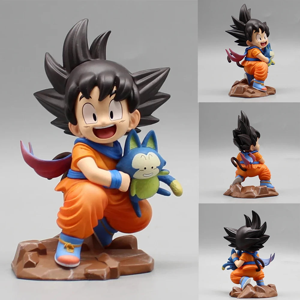 Action Figure - Goku Criança & Puar - Dragon Ball