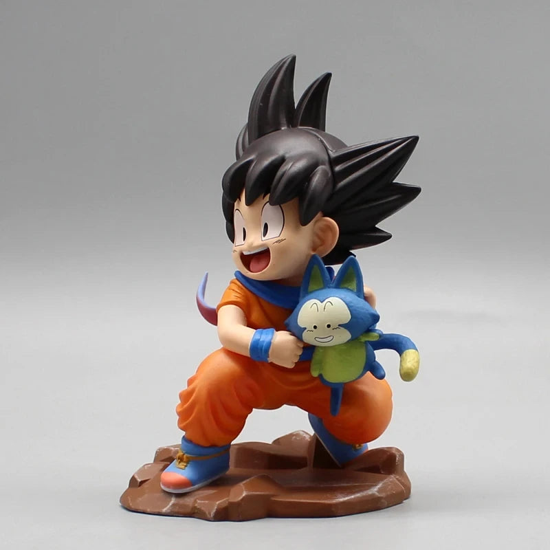 Action Figure - Goku Criança & Puar - Dragon Ball