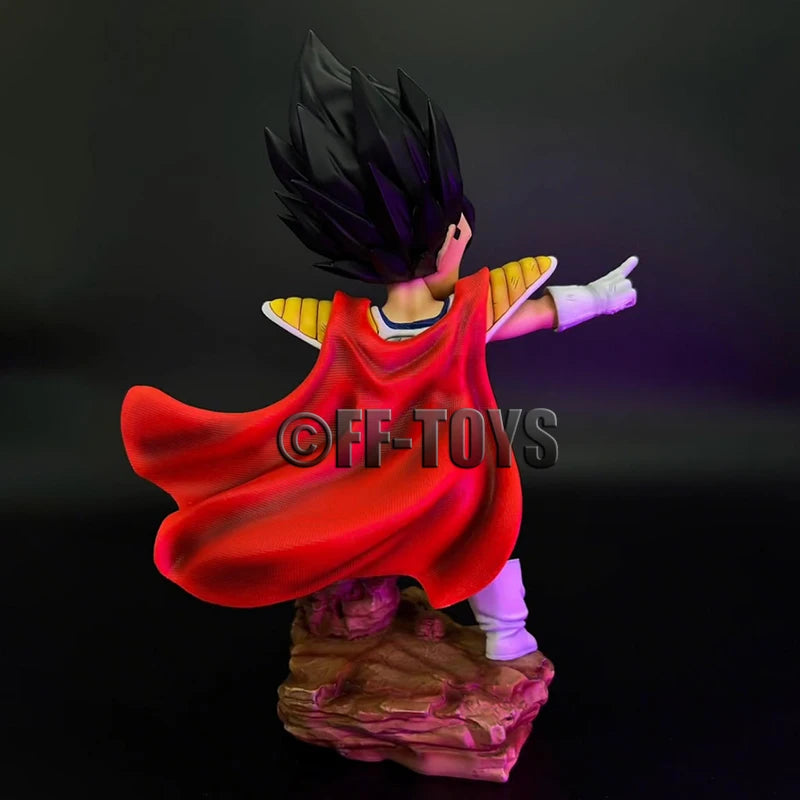 Action Figure Vegeta Criança e Majin Vegeta - Dragon Ball Z - Bandai
