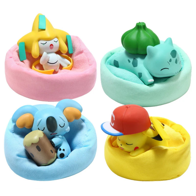 Action Figure Pokémon - Starry Dream Series (Pikachu, Eevee, Bulbasaur, Snorlax, Jirachi)