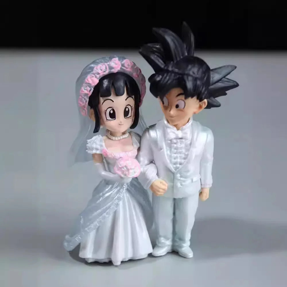 Action Figure - Casamento Goku & Chichi - Dragon Ball