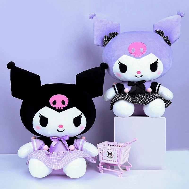 Pelúcia Sanrio – Hello Kitty, Kuromi, Melody & Cinnamoroll