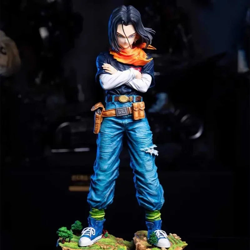Action Figure Dragon Ball Z – Android 17 (29cm) 🔥