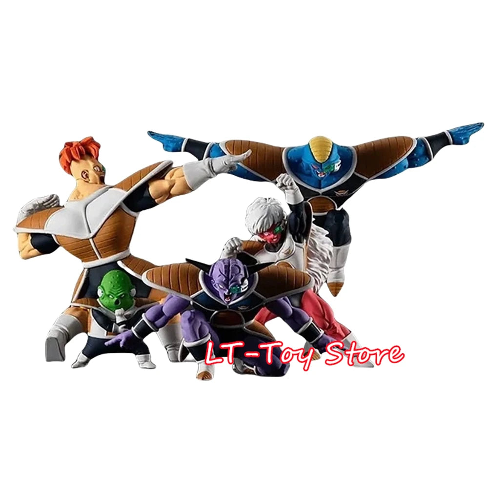 Action Figure Dragon Ball Z – Força Ginyu (Jeice, Guldo, Recoome, Burter)