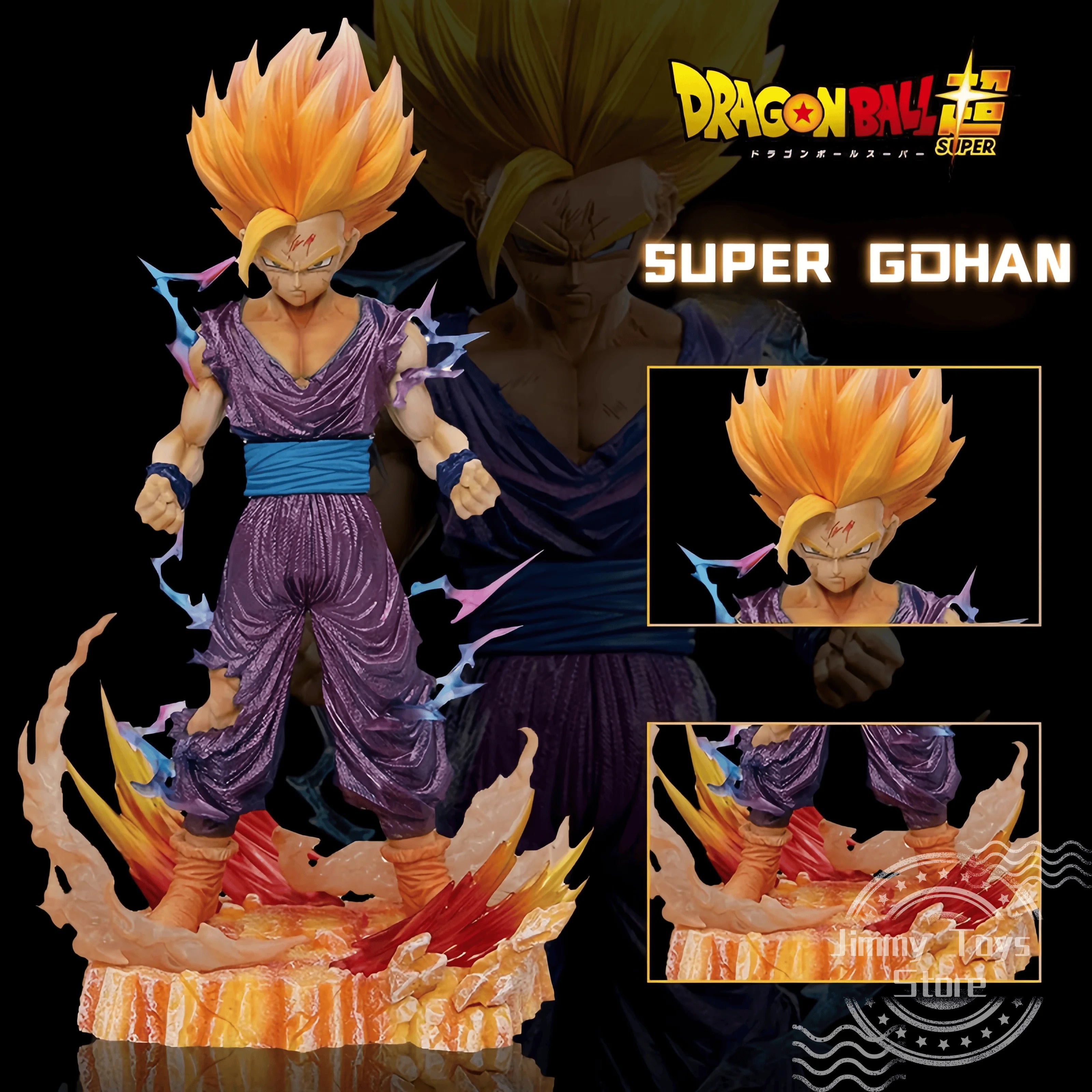 Action Figure Gohan Super Saiyan - Dragon Ball Z - Bandai