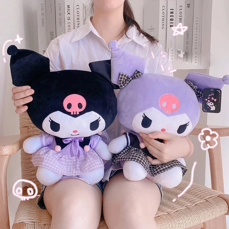 Pelúcia Sanrio – Hello Kitty, Kuromi, Melody & Cinnamoroll